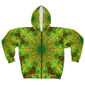 Katerina's Yule Lighted String Desires Unisex Zip Hoodie
