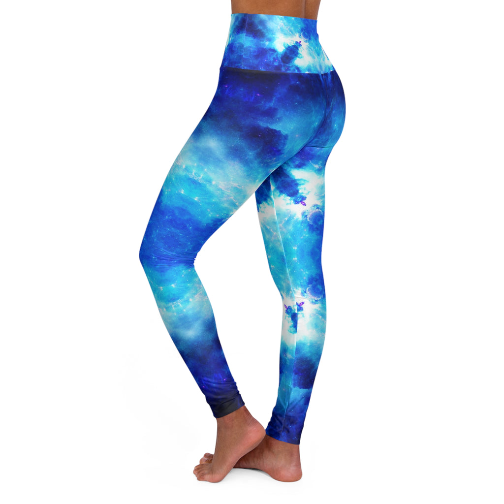 Amen Jin's Mandala of Dragon Fire Desires High Waisted Yoga Leggings