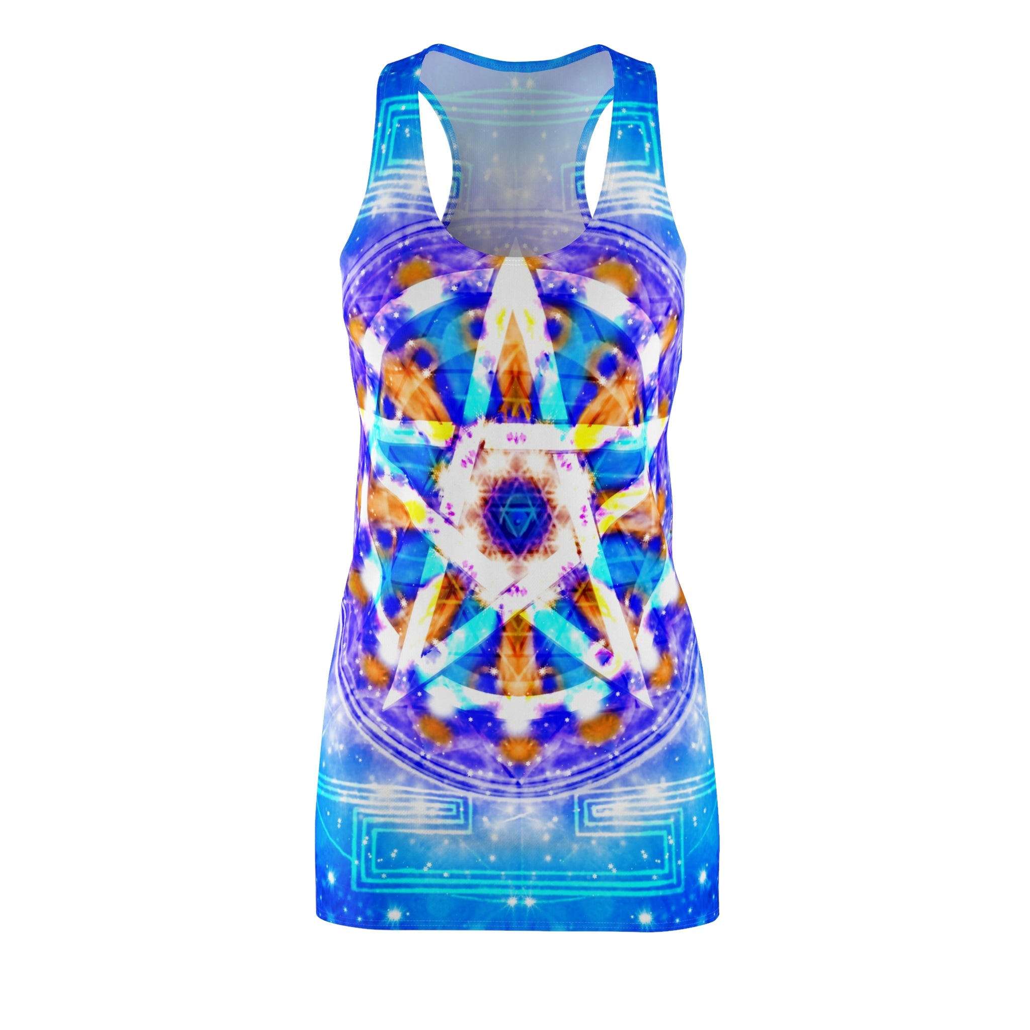 Katerina's Howl's Tomorrow Girl Beltane Meditations Women's Racerback Dress