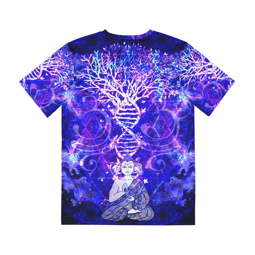 Katerina's Dragon's Eye Buddha Meditations Men's Polyester Tee