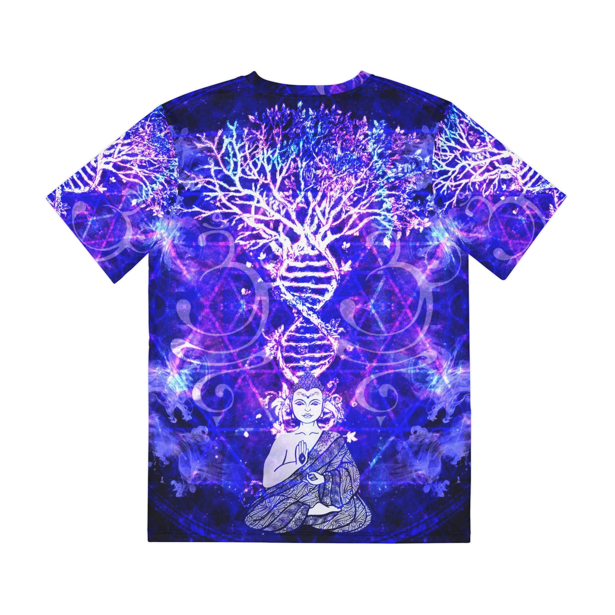 Katerina's Dragon's Eye Buddha Meditations Men's Polyester Tee