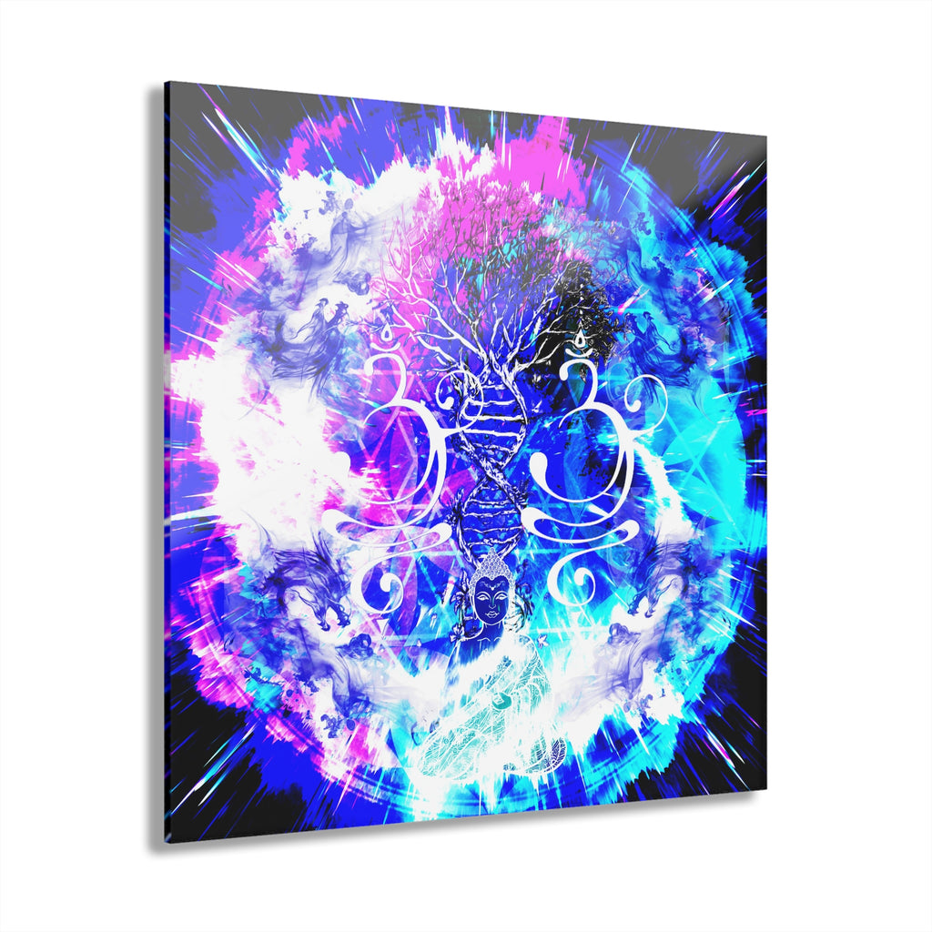 Creation's Desires Buddha Meditations Acrylic Prints (French Cleat Hanging)