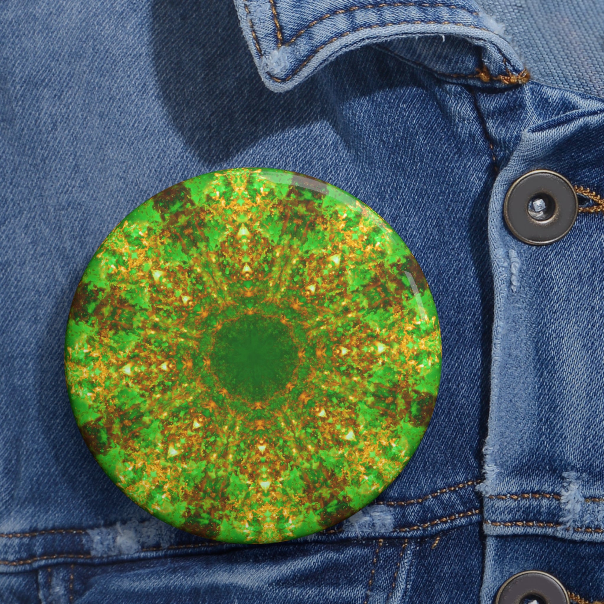 Katerina’s Yule Lighted String Desires Pin Buttons