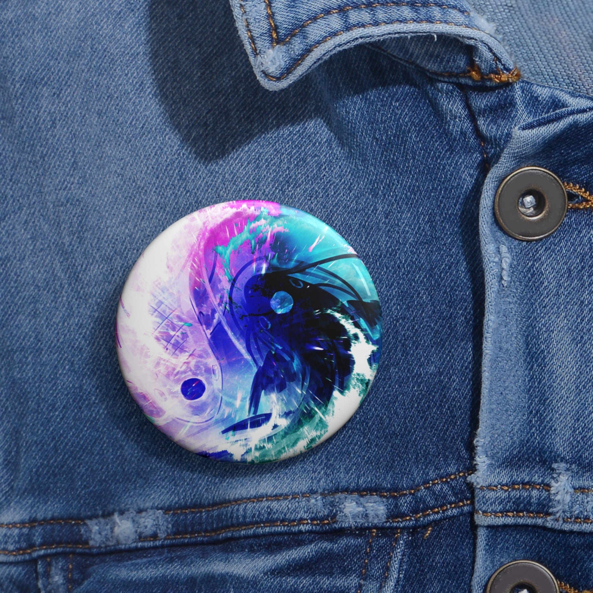 Creation Koi Desires Custom Pin Buttons