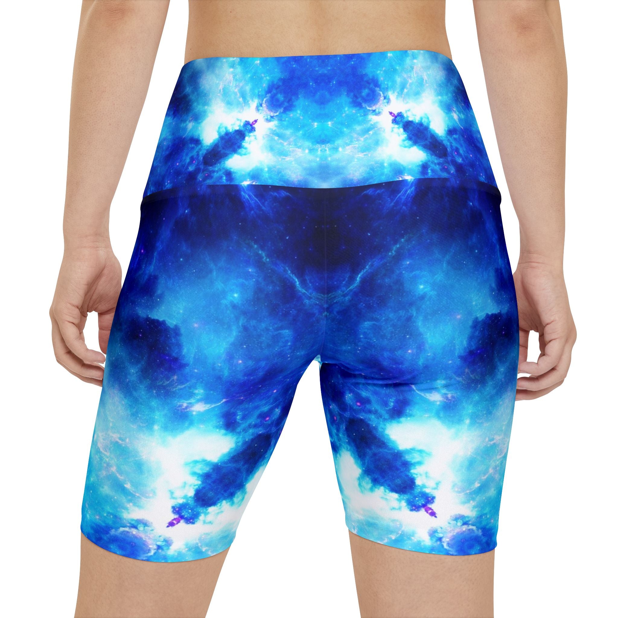 Amen Jin's Mandala of Dragon Fire Desires Women's Workout Shorts