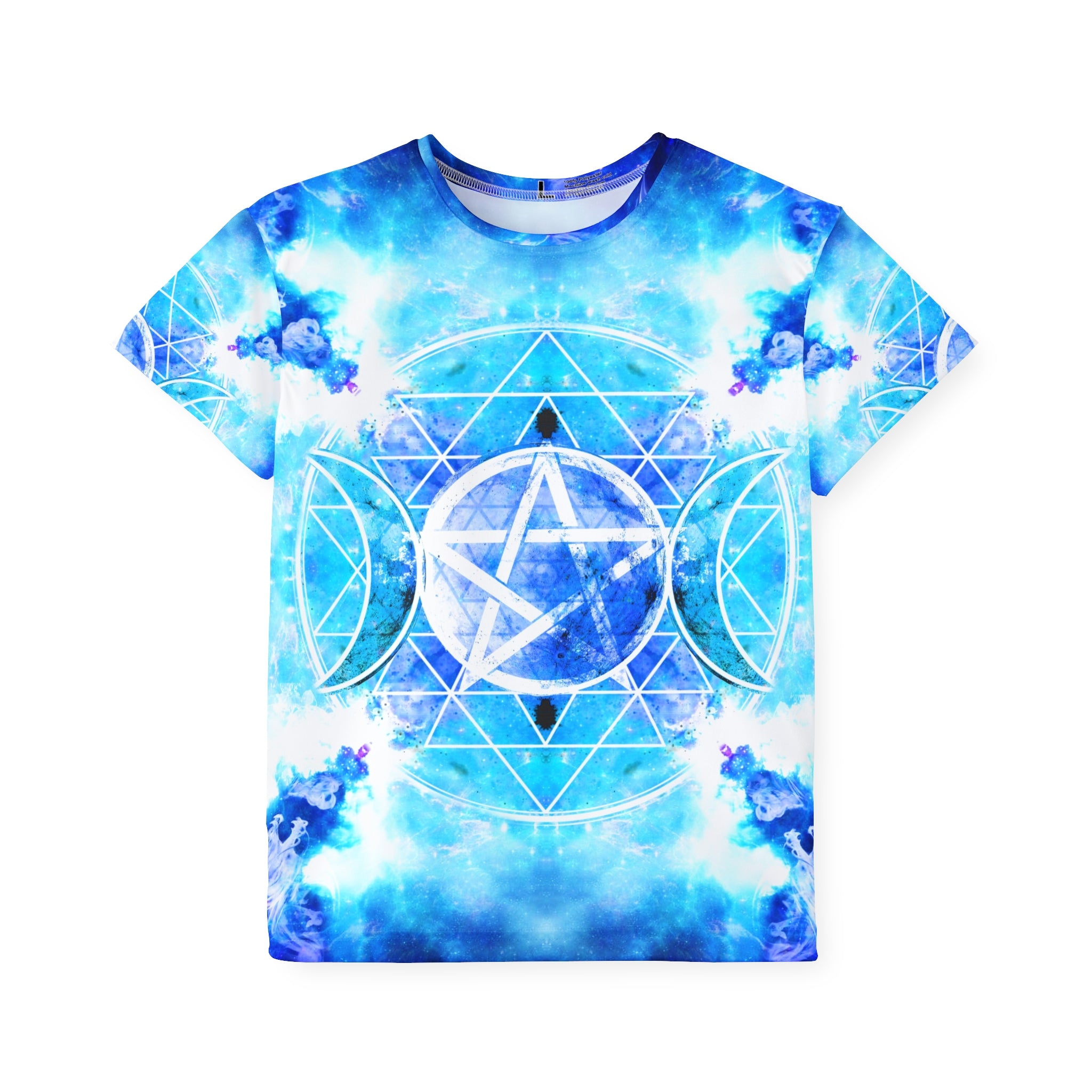 Amen Jin's Mandala of Dragon Fire Triple Goddess Meditations Kids Sports Jersey