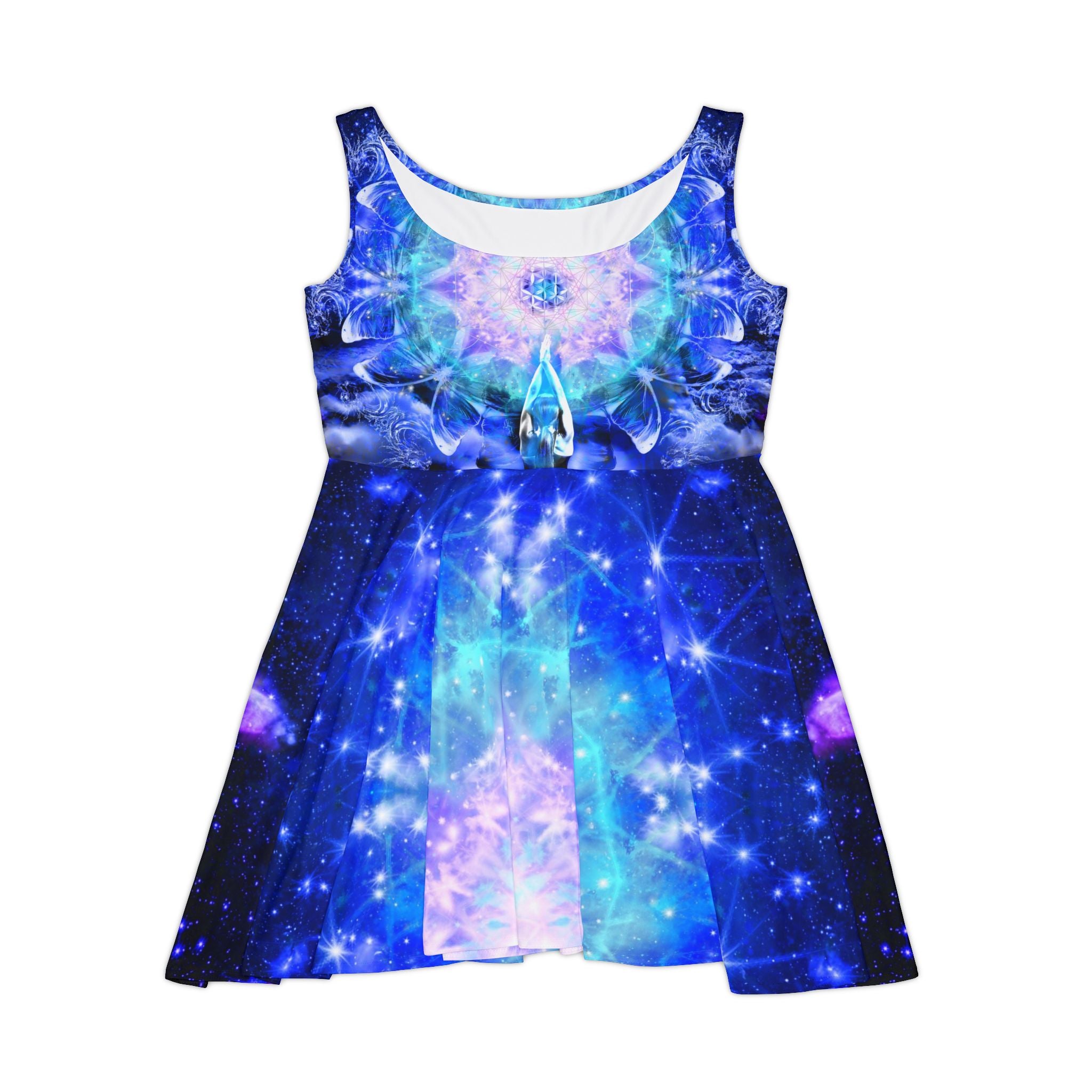 Amen Jin's Katerina's Eros & Psyche Metamorphosis Meditations Skater Dress