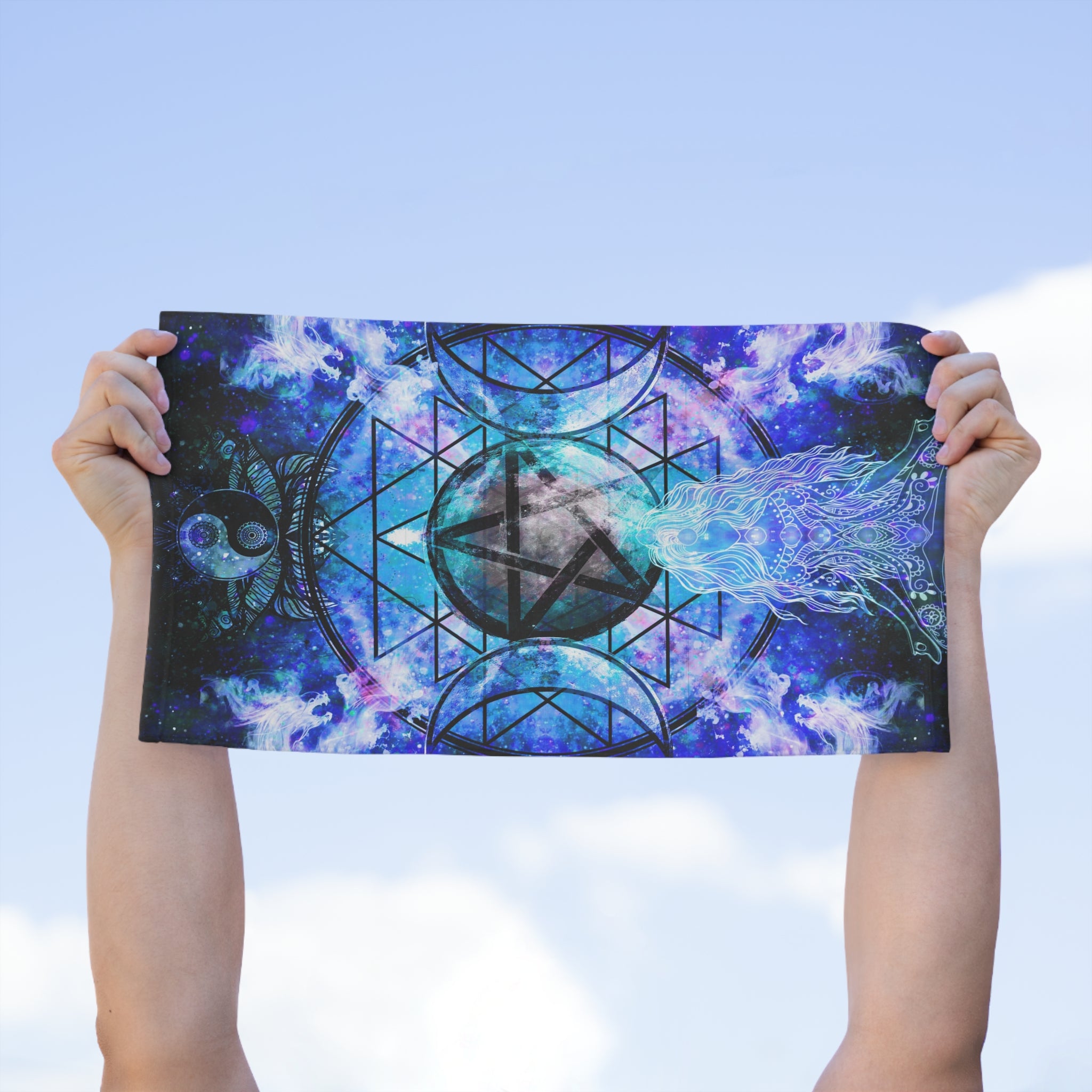 Amen Jin's Memories of Yesterday Magical Awakening Meditations Rally Towel