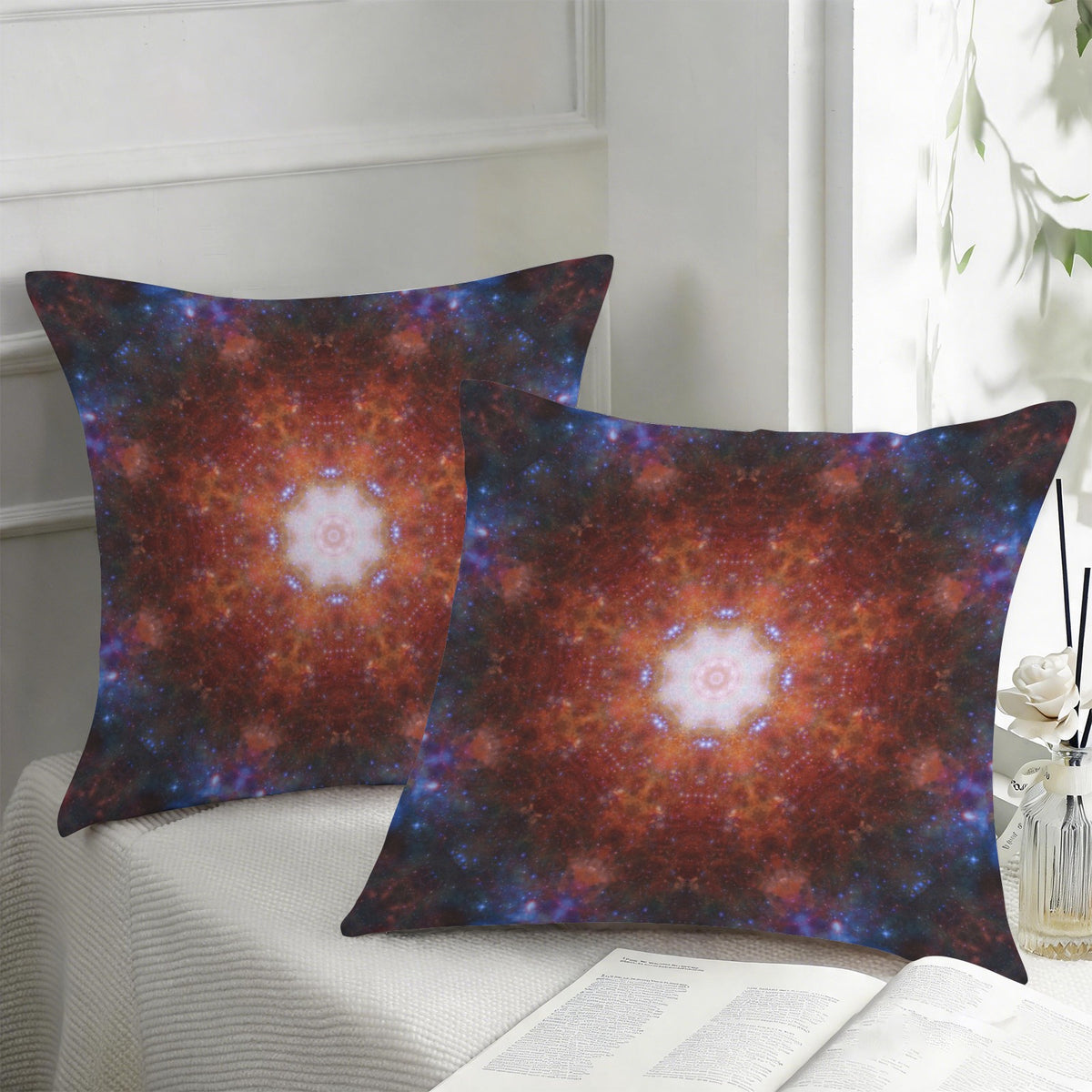 Katerina's Foreverlast Desires Custom Pillow Cases 18" x 18" (2-Pack) | Ships from USA