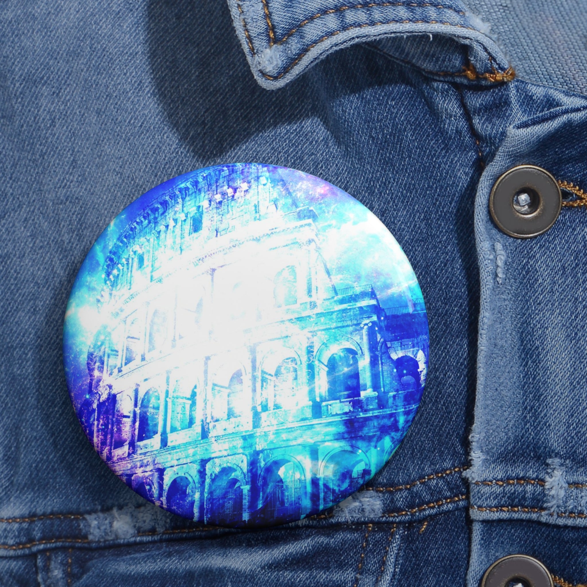 Creation's Heaven Dreams of Roman Patterns Past Pin Buttons