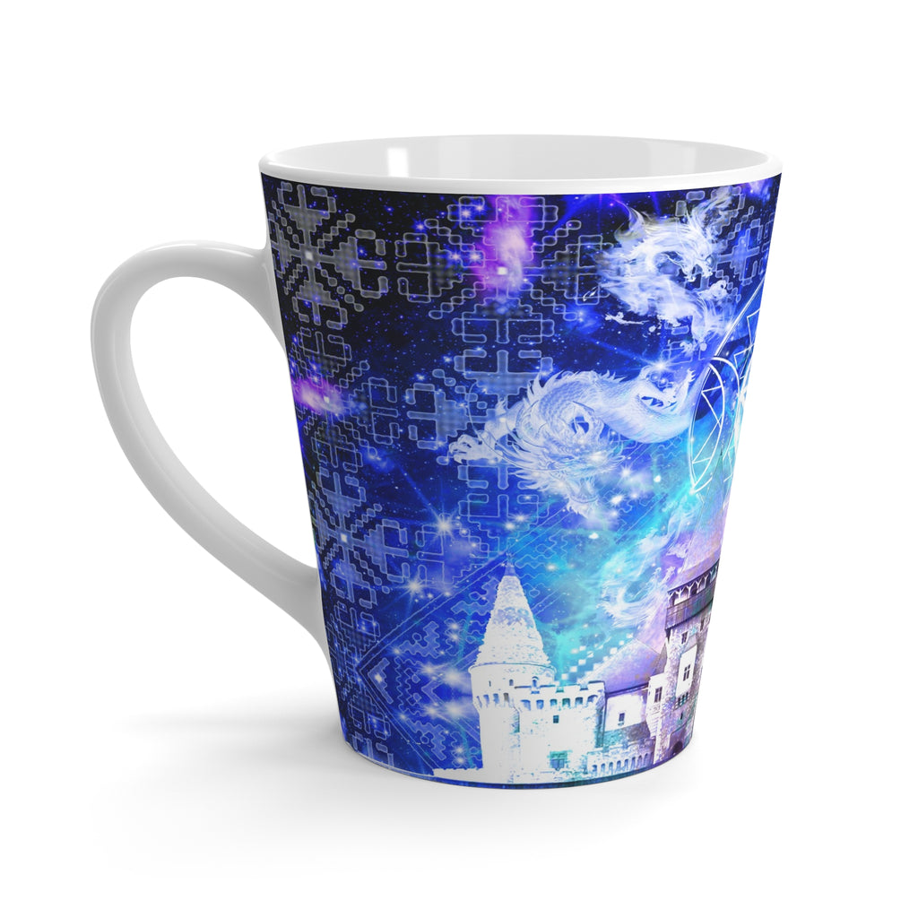 Amen Jin's Katerina's Eros and Psyche Dracularian Meditations Latte Mug