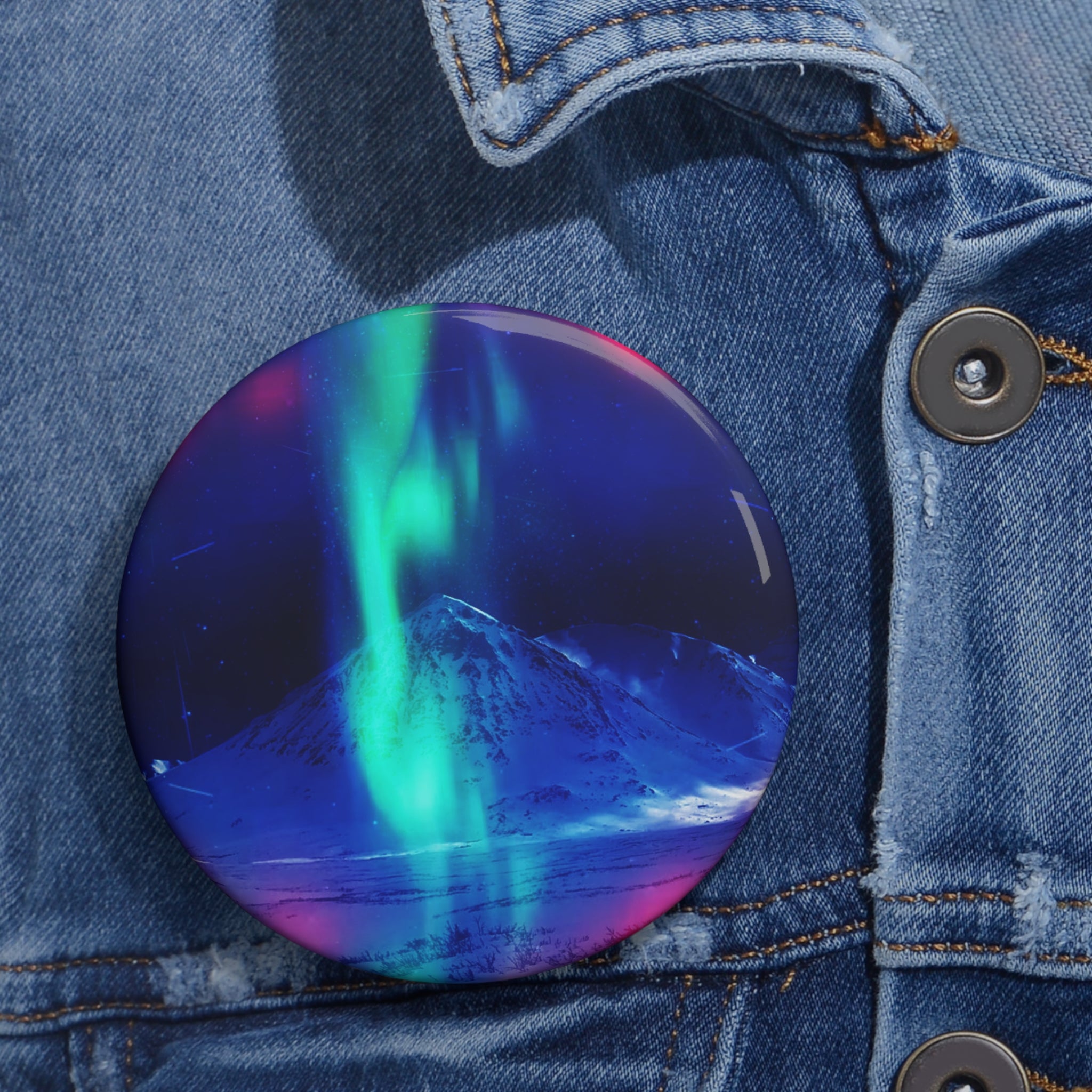 Lighted String Matanuska Dreams Pin Buttons