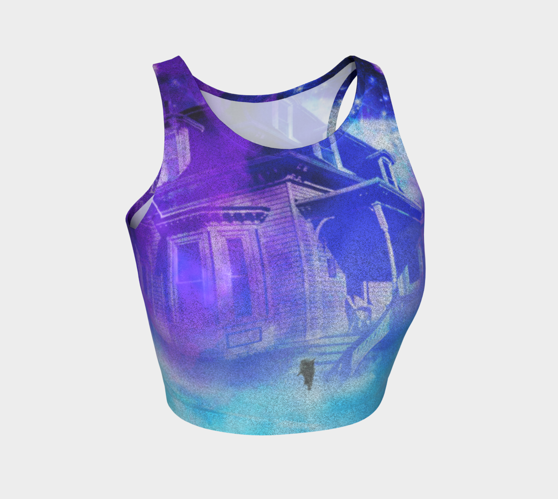 Amen Jin's Katerina's Eros & Psyche Desires Hocus Pocus Dreams Athletic Crop Top