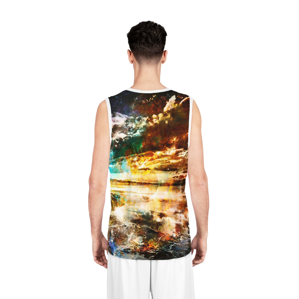 Breathe Again Dancing Sea Dreams Basketball Jersey