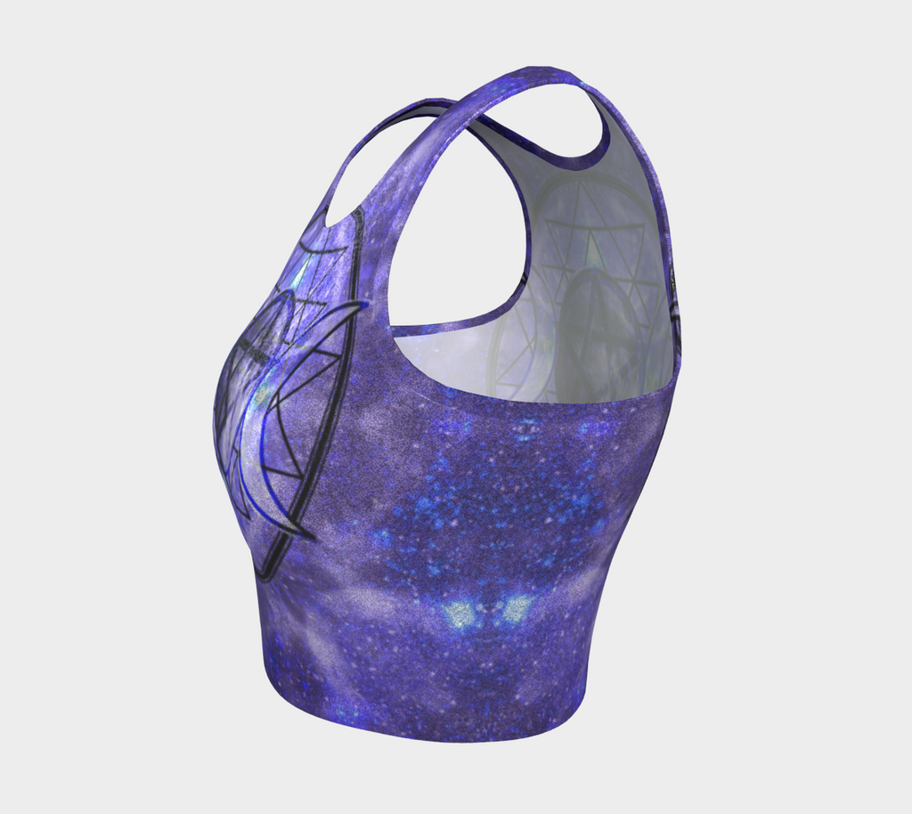 Katerina's Magickal Triple Goddess Meditations Athletic Crop Top