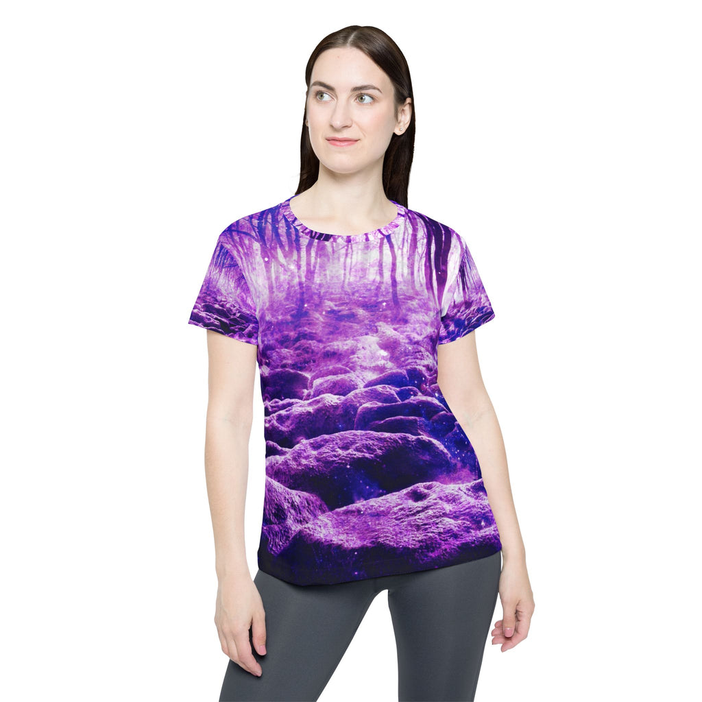 Sahasrara Clearing in the Forest Dream Women's Sports Jersey