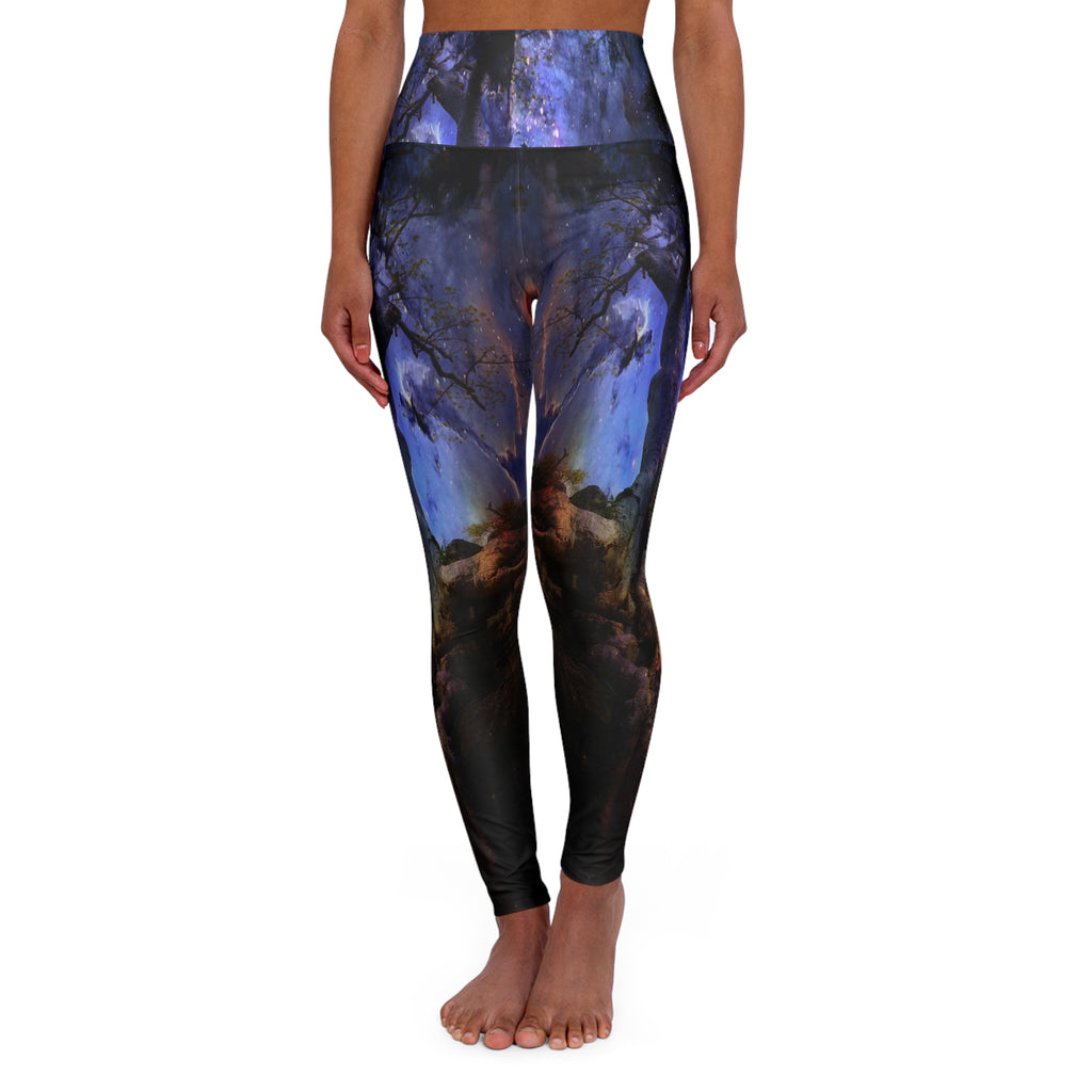 Universal Tree Dreams High Waisted Yoga Leggings