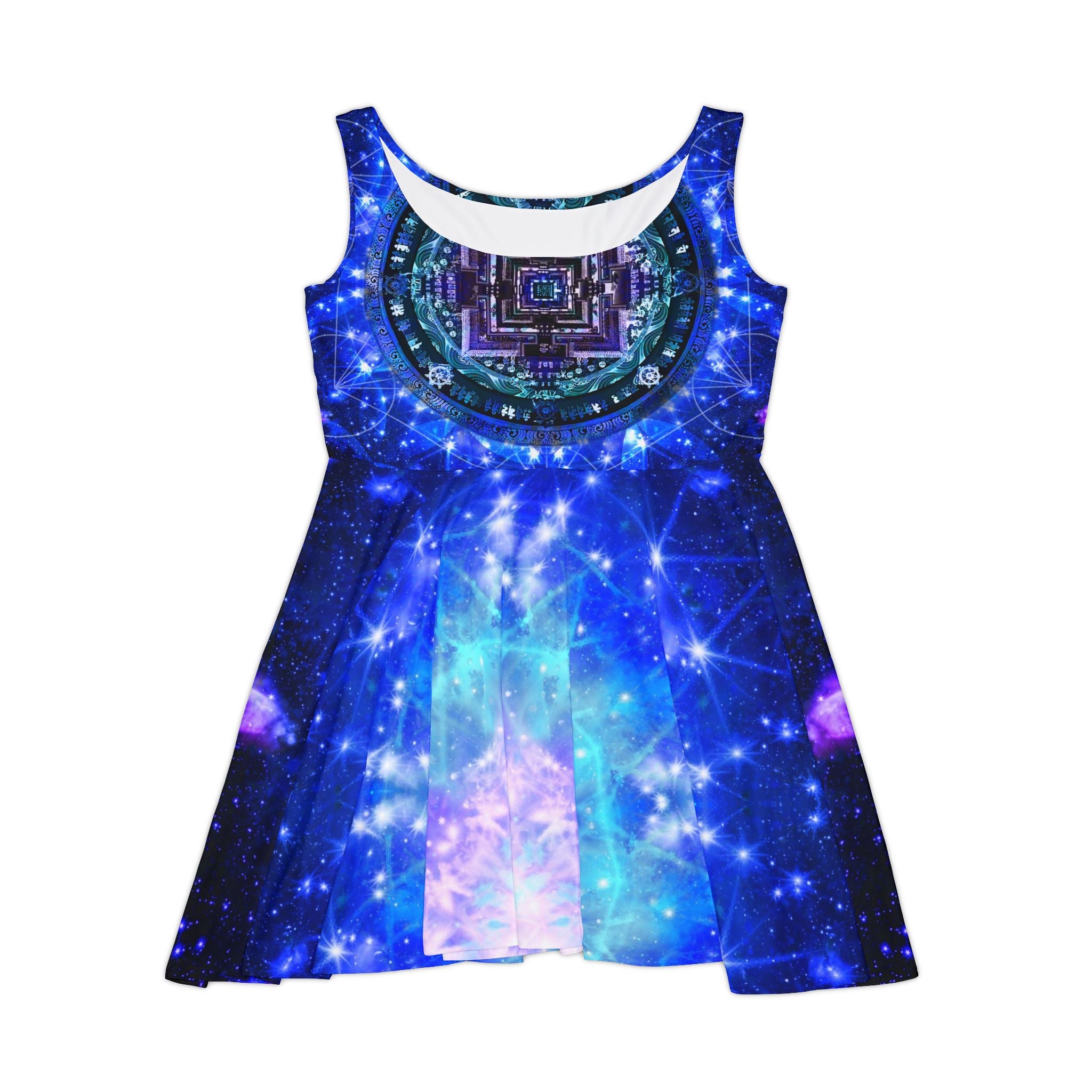 Amen Jin's Katerina's Eros & Psyche Wheel of Time Meditations W Skater Dress
