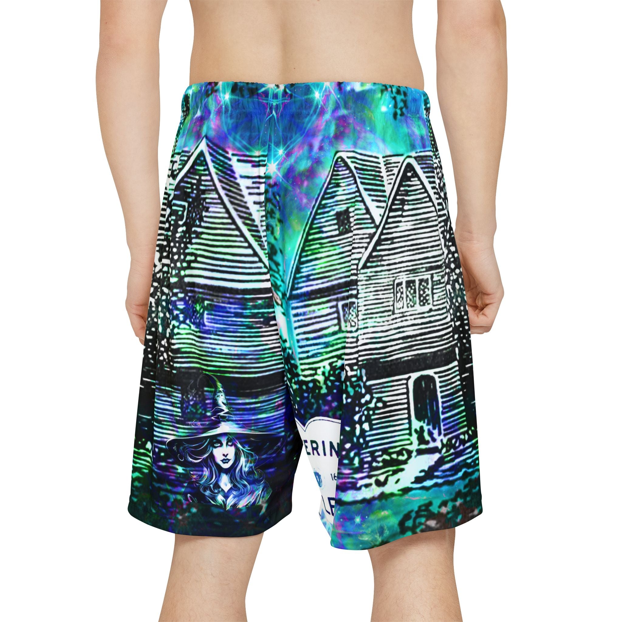 Katerina's Now and Forever Desires Salem Witch Dreams Men’s Sports Shorts