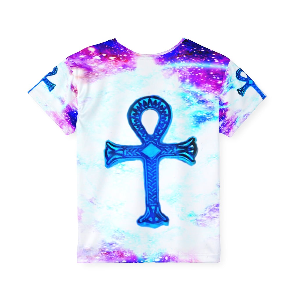 Rainbow Universe Ankh Dreams Kids Sports Jersey