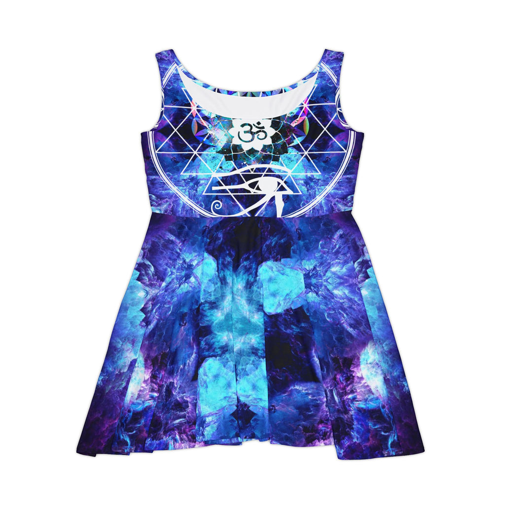 Amen Jin's Dragon's Gate Fairy Om Meditations Women's Skater Dress