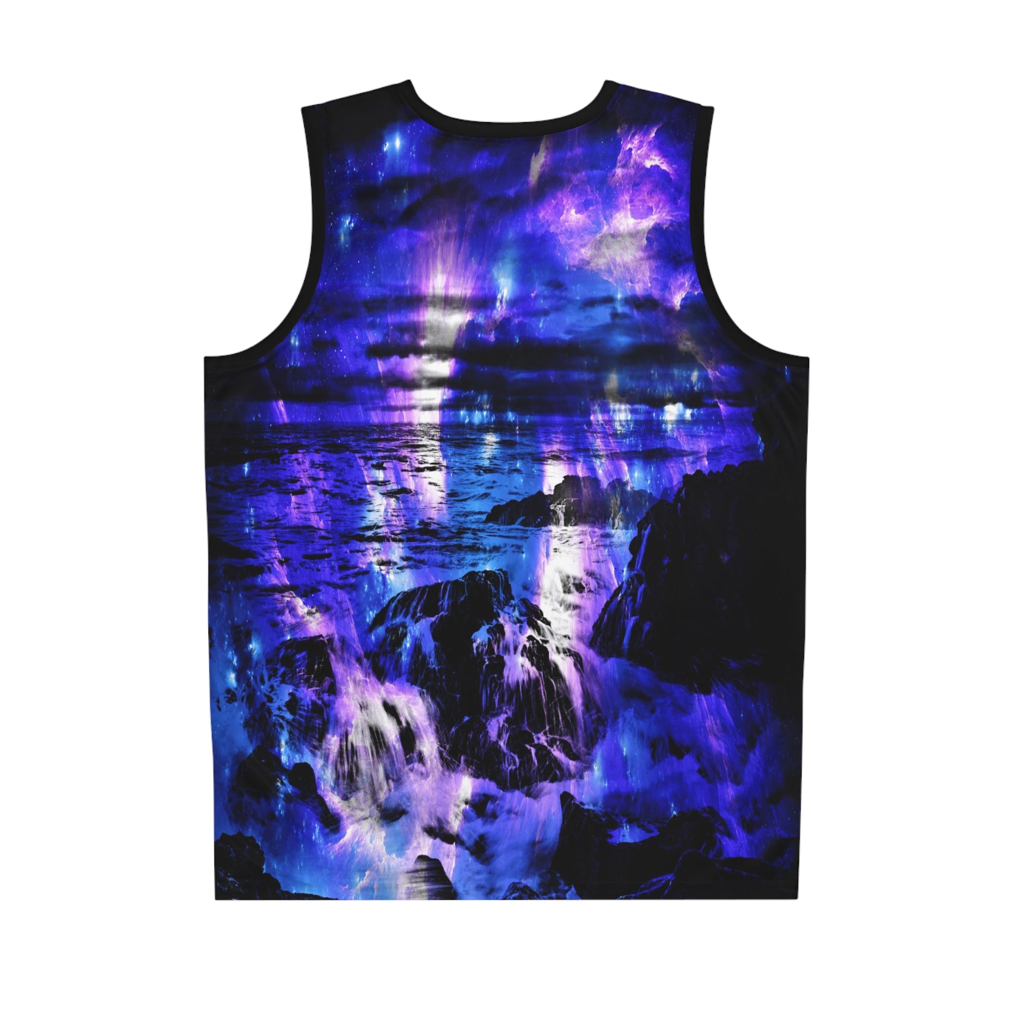 Amethyst Sapphire Cosmic Falls Dreams Basketball Jersey