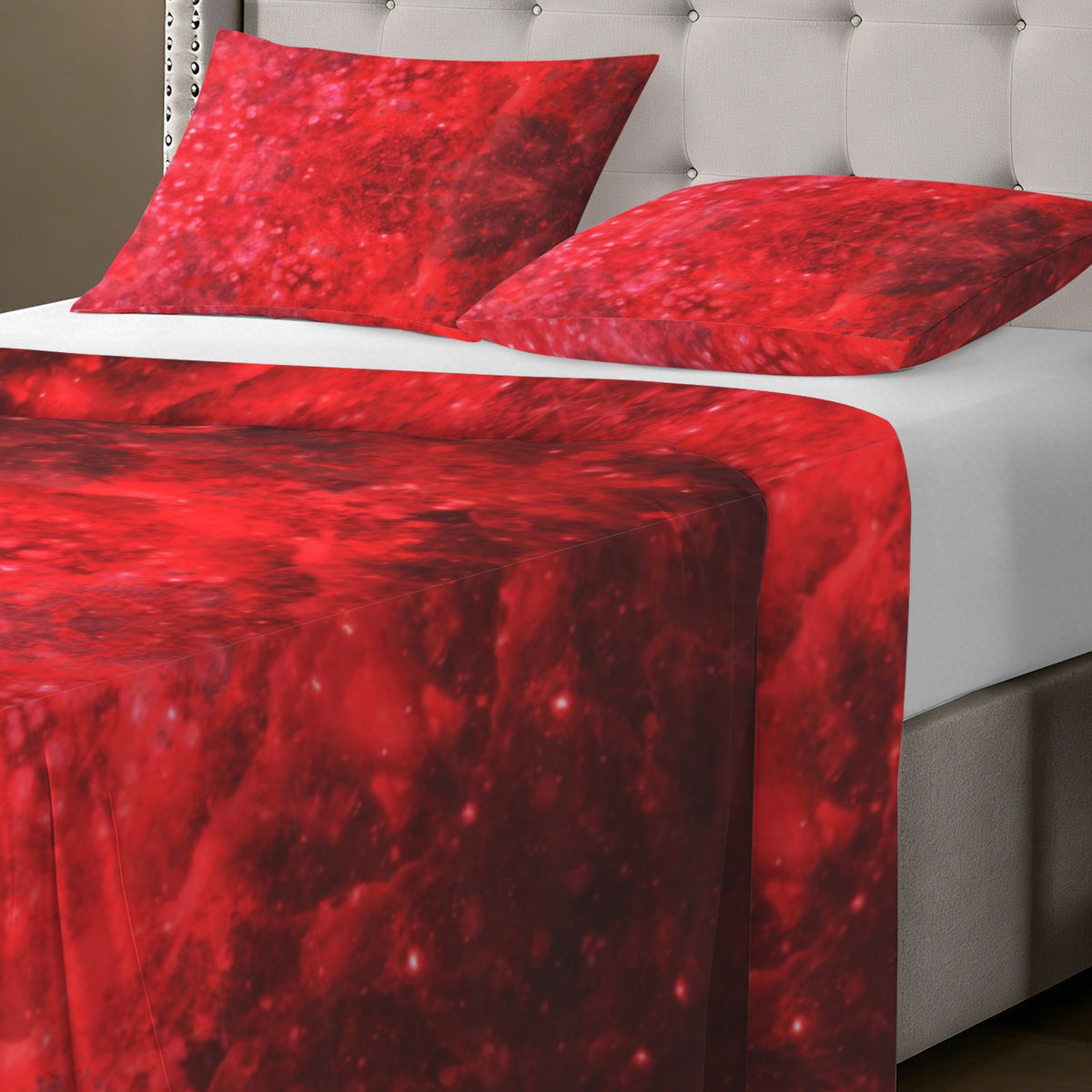 Katerina's as Alive as You Want Me Desires 3-Piece Bedding Set (Bed Sheet + Pillowcases)  | Ships from USA