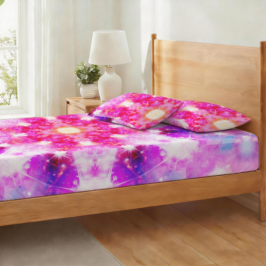 Katerina's Dreams of Angels Desires Twin Bedding Set (Fitted Sheet + Pillowcases) | Ships from USA