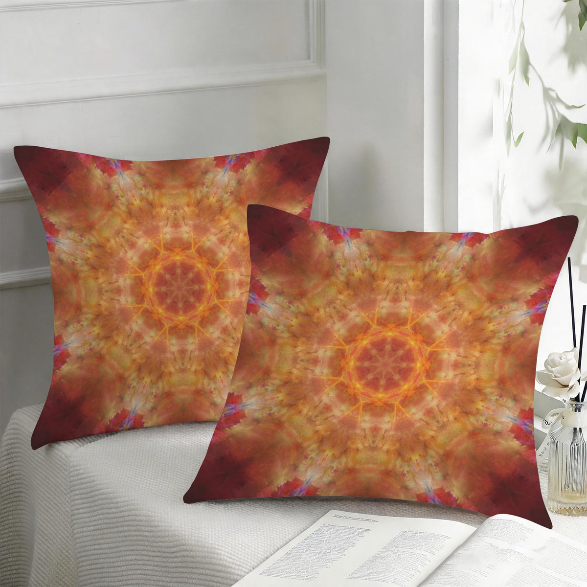 Katerina's Supernova Desires Custom Pillow Cases 18" x 18" (2-Pack) | Ships from USA