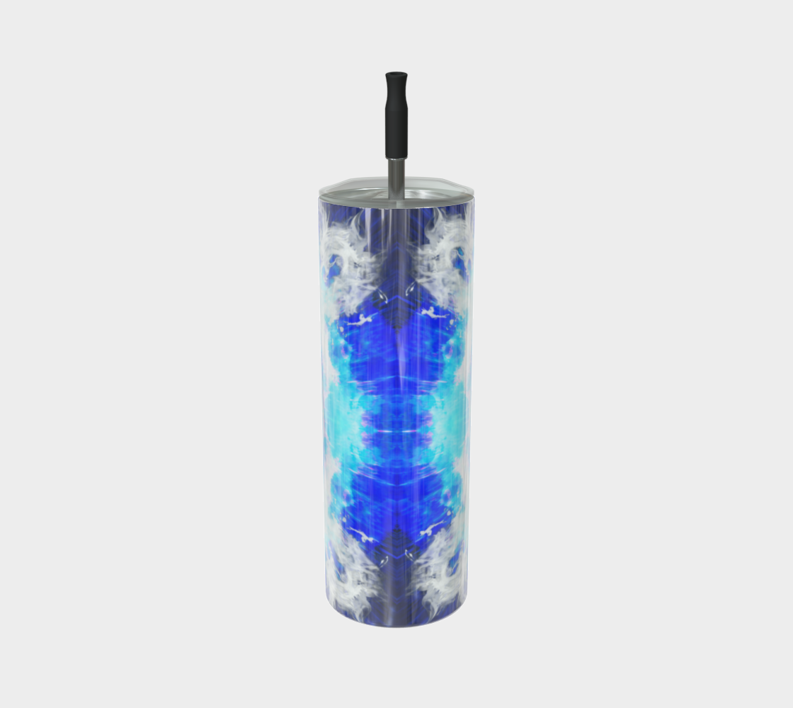 Amen Jin's Blue Sun Triple Goddess Meditations Stainless Steel Tumbler