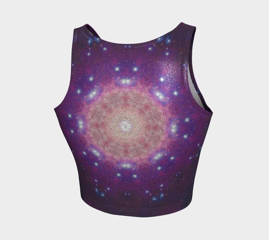Katerina's Amethyst Desires Athletic Crop Top