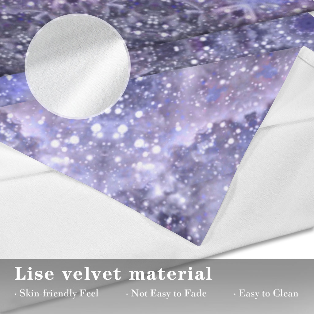 Katerina's Lilac Star Desires Window Curtain 27.6" x 39.4" ( 1 Piece ) | Ships from USA