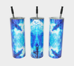 Amen Jin's Mandala of Dragon Fire Parisian Meditations Stainless Steel Tumbler