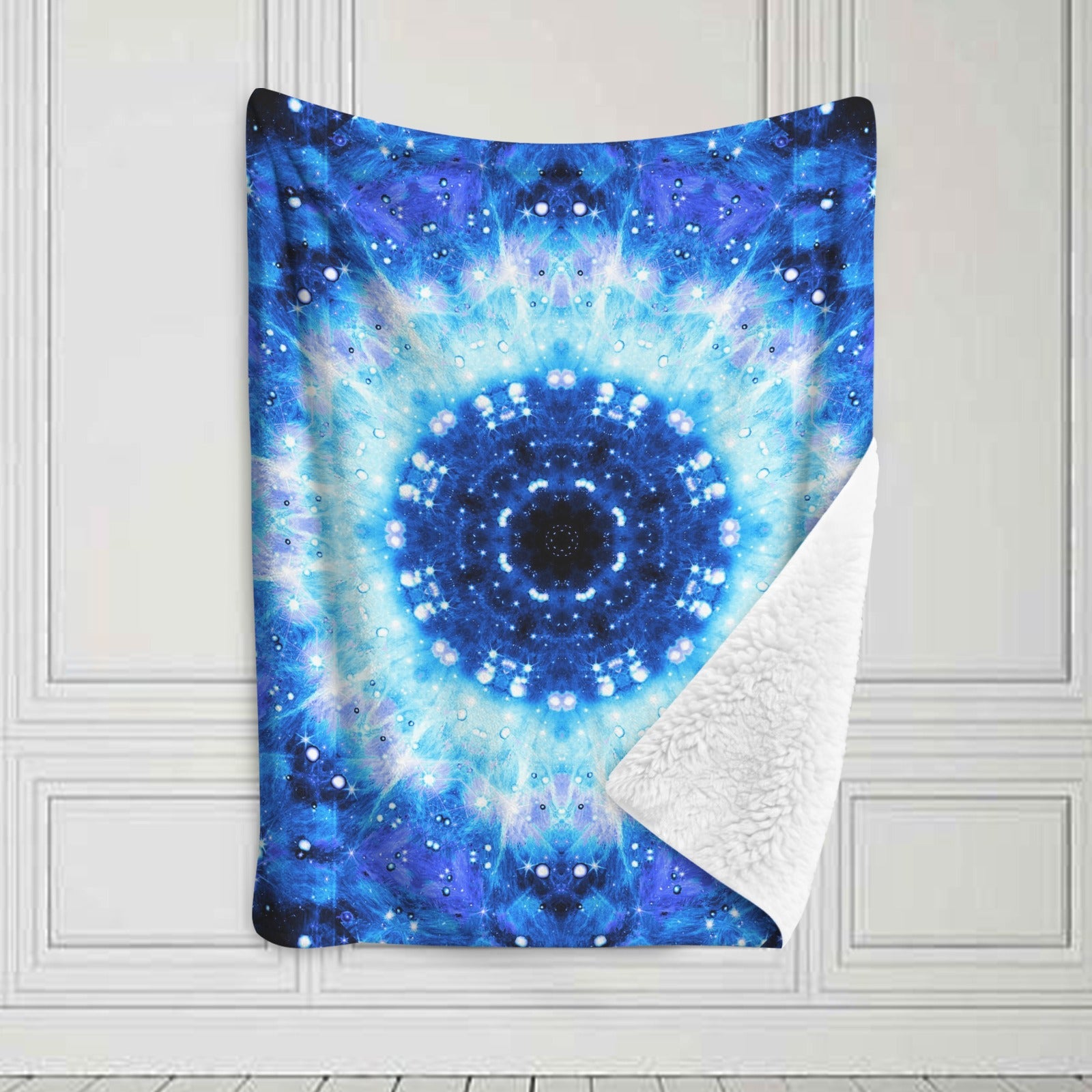 Katerina's Noel Nouvelette Desires Sherpa Fleece Blanket 30" x 40" | Ships from USA