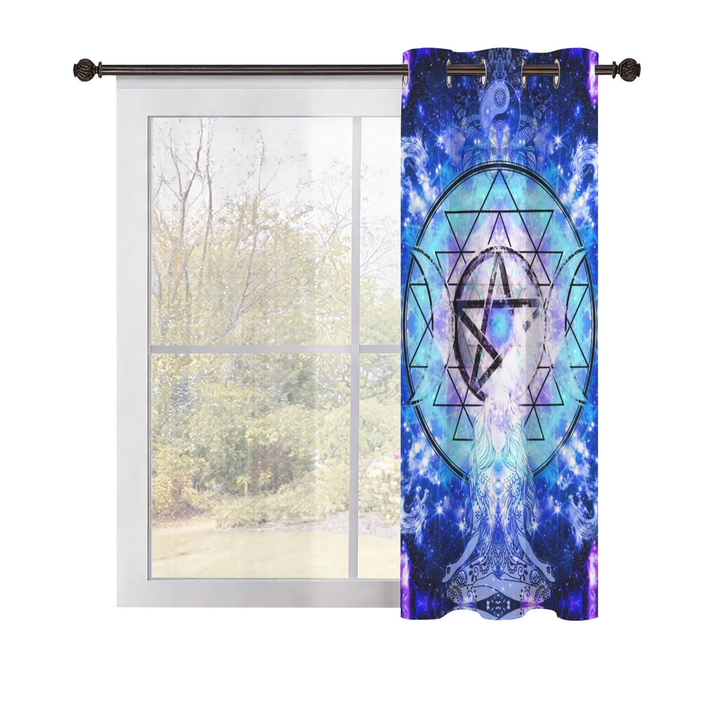 Amen Jin's Katerina's Eros & Psyche Magical Awakening Meditations Grommet Curtain 42" x 63" ( 1 Piece ) | Ships from USA