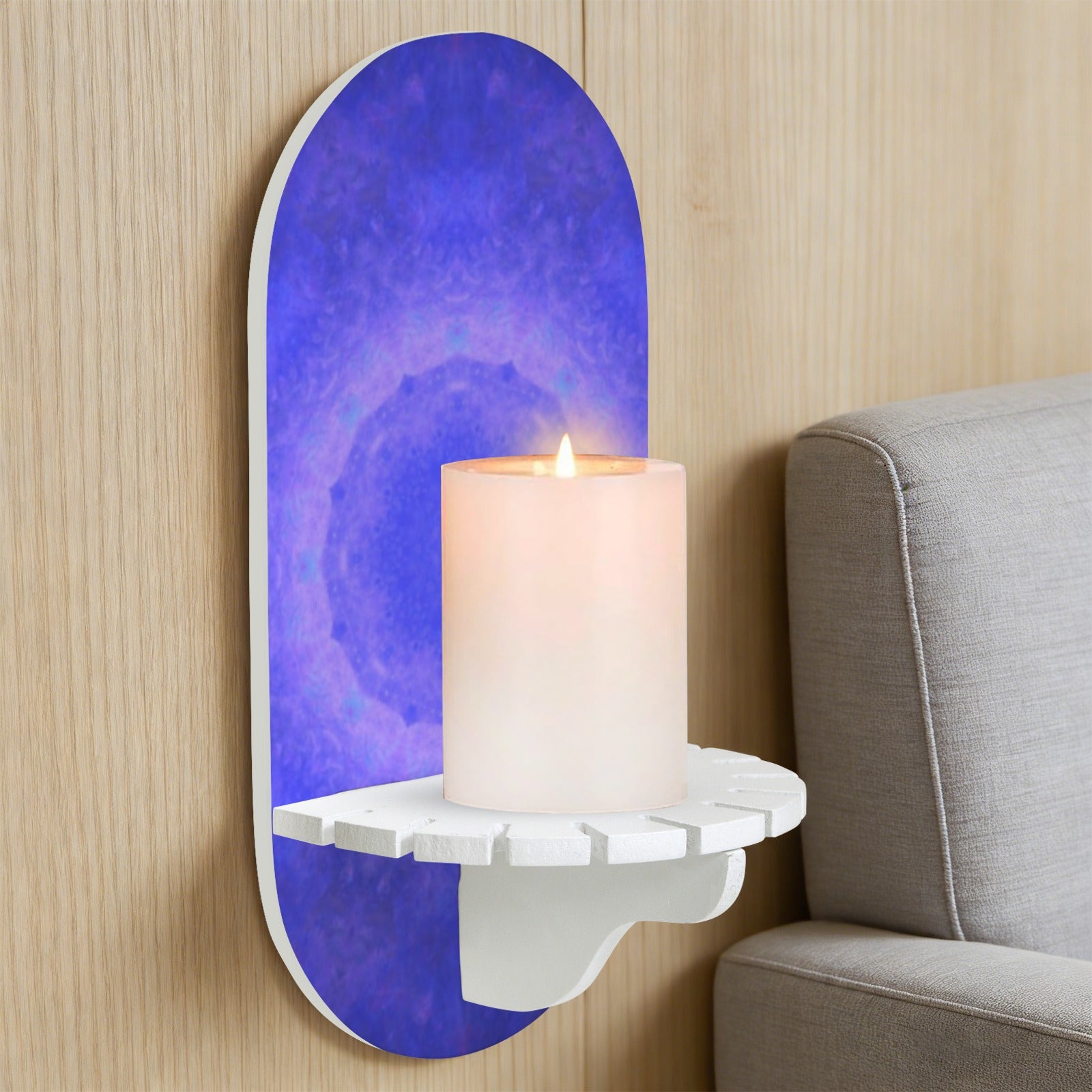 Katerina's Uncertainty in Time & Space Desires Wall Mounted Candle Holder | Ships from USA