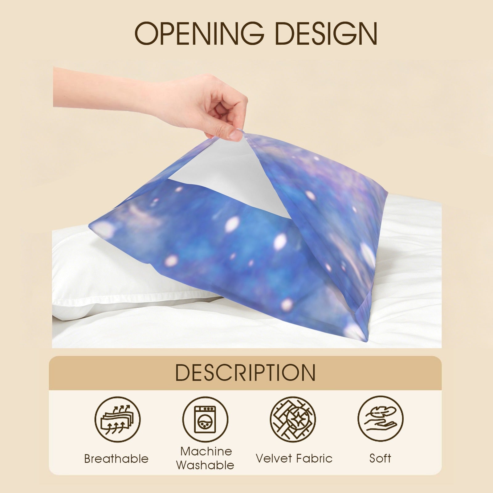 Katerina's Winterborn Desires Pillow Case 36" x 20"  | Ships from USA