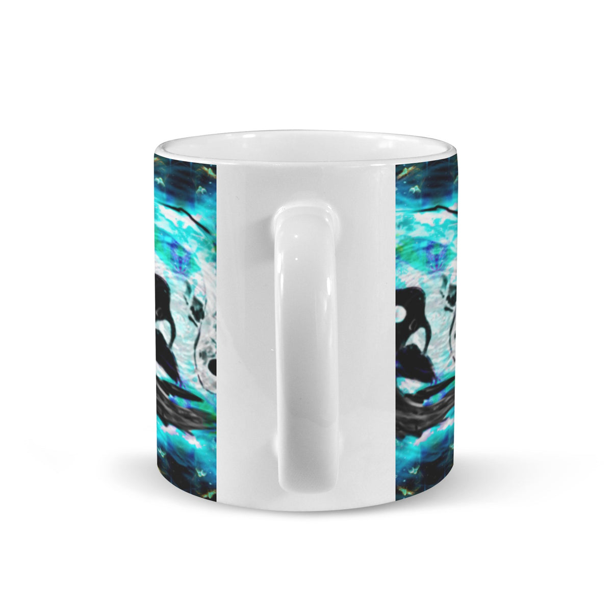 Katerina's Now & Forever Koi Desires Custom White Mug(11OZ)(Set of 2) | Ships from USA