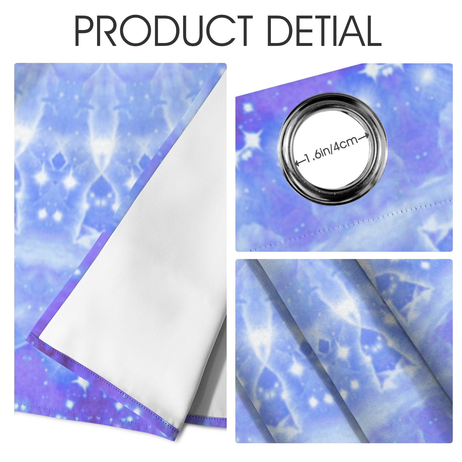 Katerina's Living on a Prayer Desires Grommet Curtain 42" x 84" ( 1 Piece ) | Ships from USA