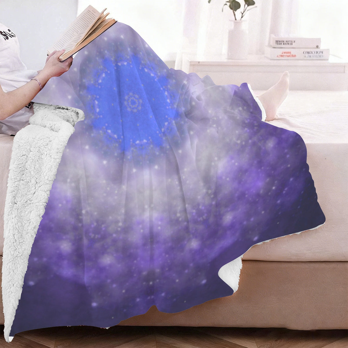 Katerina's We Will Go Home Desires Sherpa Fleece Blanket 60" x 80" | Ships from USA