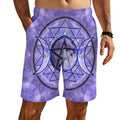 Katerina's Triple Goddess Magickal Desires Men's All Over Print Beach Shorts (Sets 26) | Ships from USA