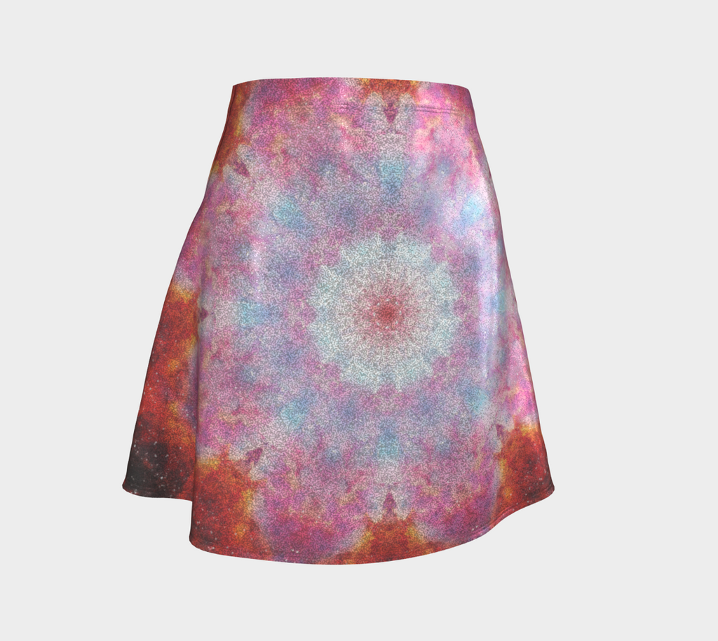 Siren's Rose Desires Flared Skirt