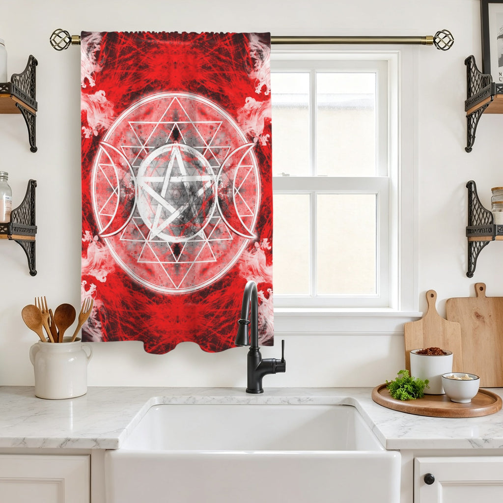 Katerina's Waiting for Hello Triple Goddess Meditations Window Curtain 27.6" x 39.4" ( 1 Piece ) | Ships from USA