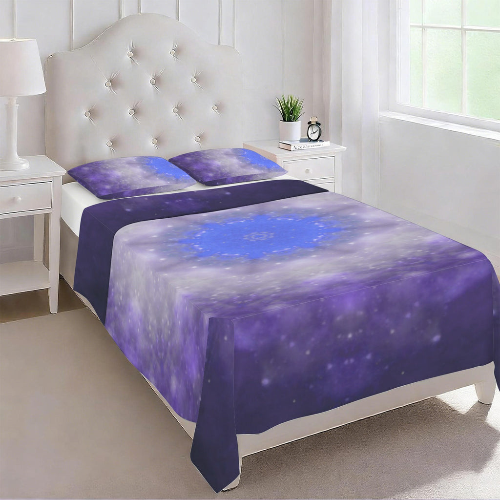 Katerina's We Will Go Home Desires 3-Piece Bedding Set (Bed Sheet + Pillowcases)  | Ships from USA
