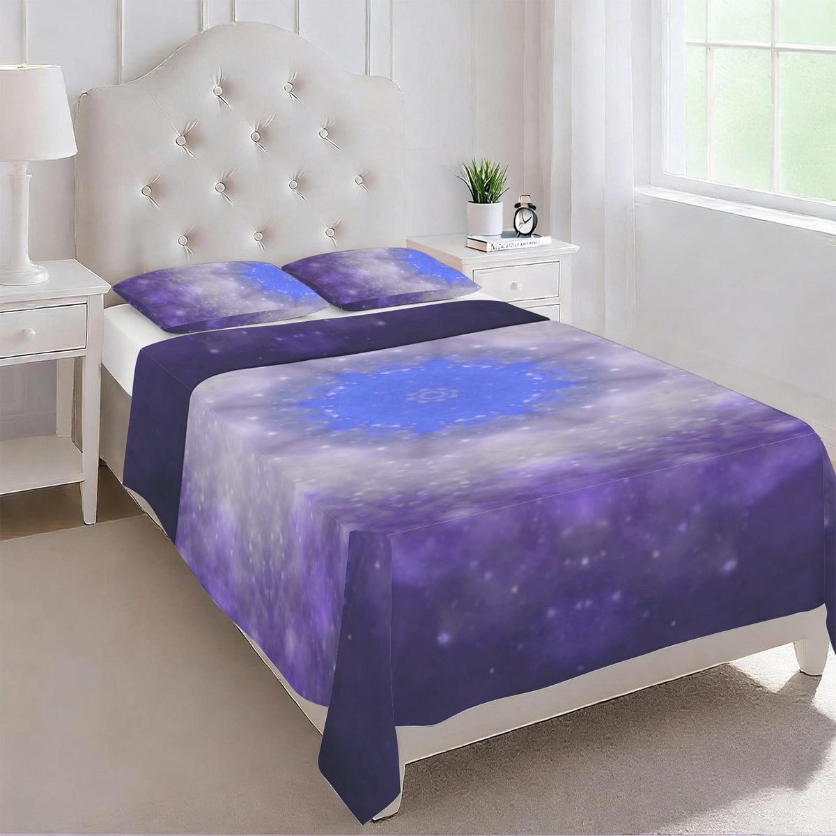 Katerina's We Will Go Home Desires 3-Piece Bedding Set (Bed Sheet + Pillowcases)  | Ships from USA