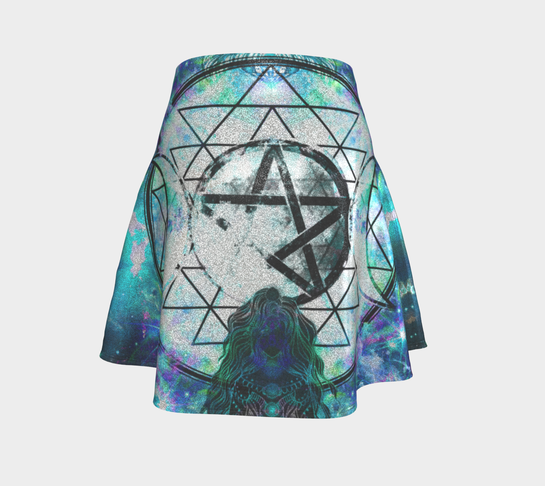 Katerina's Now & Forever Desires Magickal Awakening Meditations Flare Skirt