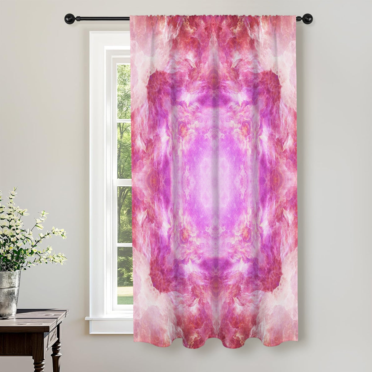 Katerina's Unconditional Desires Window Curtain 52" x 63" ( 1 Piece ) | Ships from USA
