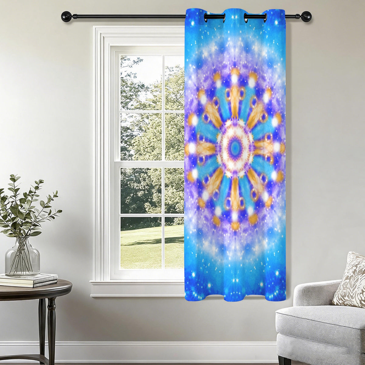 Katerina's Howl's Tomorrow Girl Desires Grommet Curtain 42" x 63" ( 1 Piece ) | Ships from USA