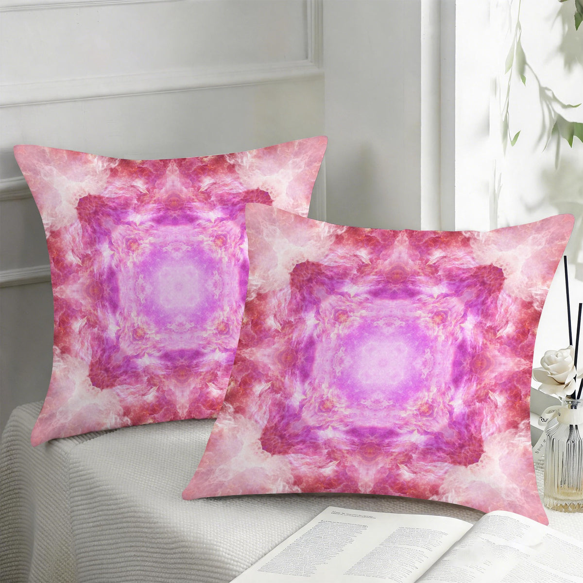 Katerina's Unconditional Desires Custom Pillow Cases 18" x 18" (2-Pack) | Ships from USA