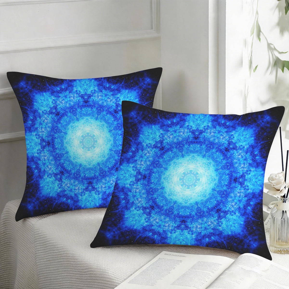 Lexi's Noel Nouvelet Desires Custom Pillow Cases 18" x 18" (2-Pack) | Ships from USA
